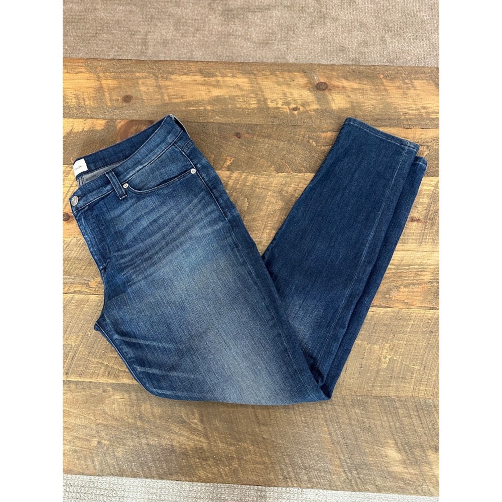 Hudson Jeans Women's Blue Skinny Jeans Size 32 Y2K Stretch‎